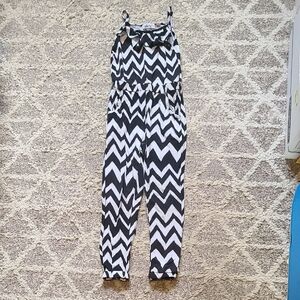 4 for $28 - Dex Girls 4 Black & White Jumpsuit